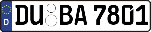 DU-BA7801