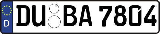 DU-BA7804