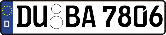 DU-BA7806