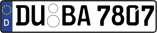 DU-BA7807