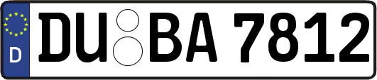 DU-BA7812