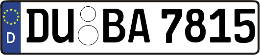 DU-BA7815