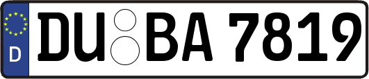 DU-BA7819