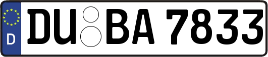 DU-BA7833