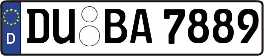 DU-BA7889