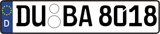 DU-BA8018