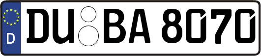 DU-BA8070