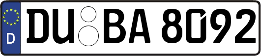 DU-BA8092