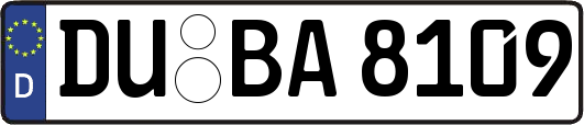 DU-BA8109