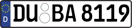 DU-BA8119