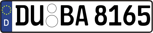 DU-BA8165