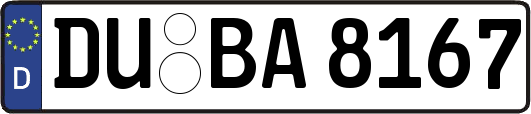 DU-BA8167