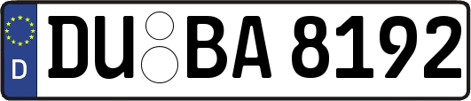 DU-BA8192