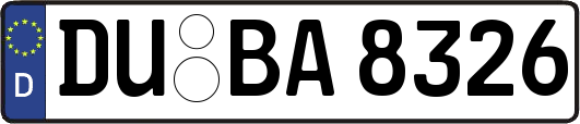 DU-BA8326