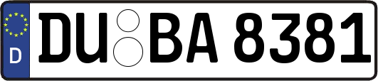 DU-BA8381