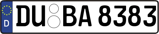 DU-BA8383