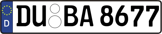 DU-BA8677