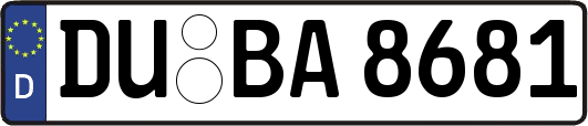 DU-BA8681