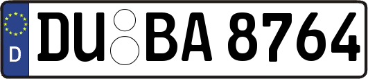 DU-BA8764