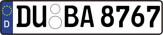 DU-BA8767