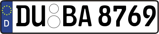 DU-BA8769