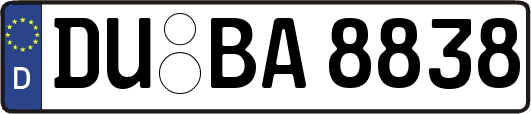 DU-BA8838