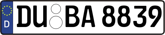 DU-BA8839