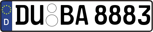DU-BA8883