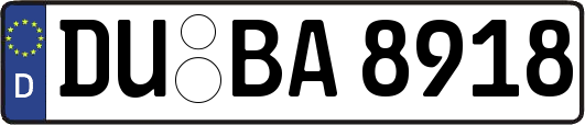 DU-BA8918
