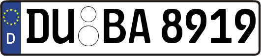 DU-BA8919
