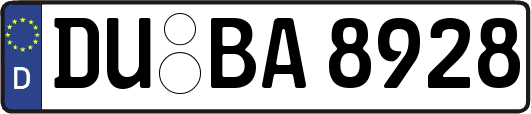 DU-BA8928