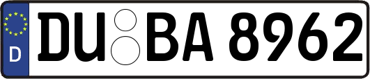 DU-BA8962