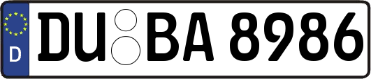 DU-BA8986