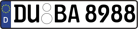 DU-BA8988