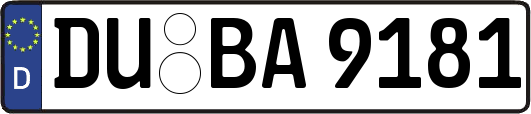 DU-BA9181
