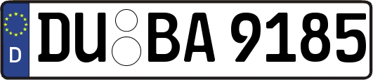 DU-BA9185