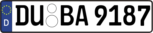 DU-BA9187