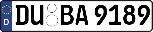 DU-BA9189