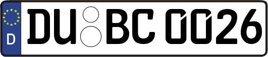 DU-BC0026