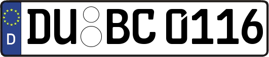 DU-BC0116