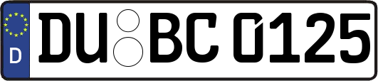 DU-BC0125