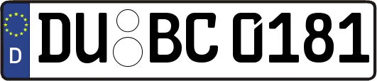 DU-BC0181