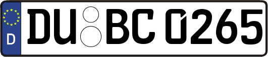 DU-BC0265