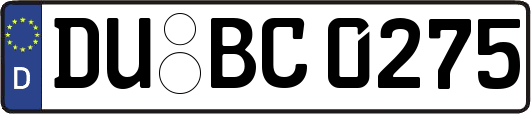 DU-BC0275