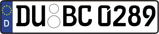 DU-BC0289