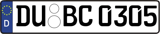 DU-BC0305