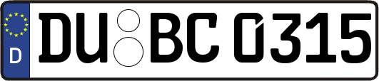 DU-BC0315