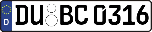 DU-BC0316