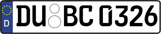 DU-BC0326