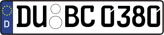 DU-BC0380